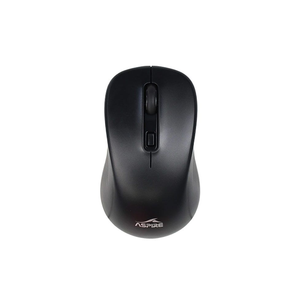ماوس Aspire Silent Y6000 BT اللاسلكي مع زر التشغيل/الإيقاف - رمادي