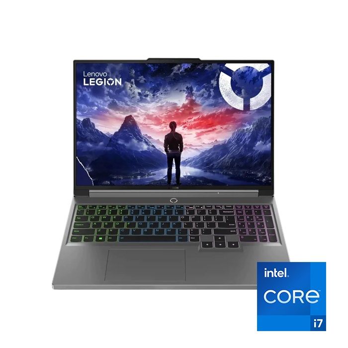 لابتوب Lenovo Legion 5 بمعالج انتل كورi7 -14650HX رامات 16 جيجا هارد 1 تيرا شاشه 16  كارت شاشه  RTX 4050 6GB  16" WQXGA شاشة  16" WQXGA دوس