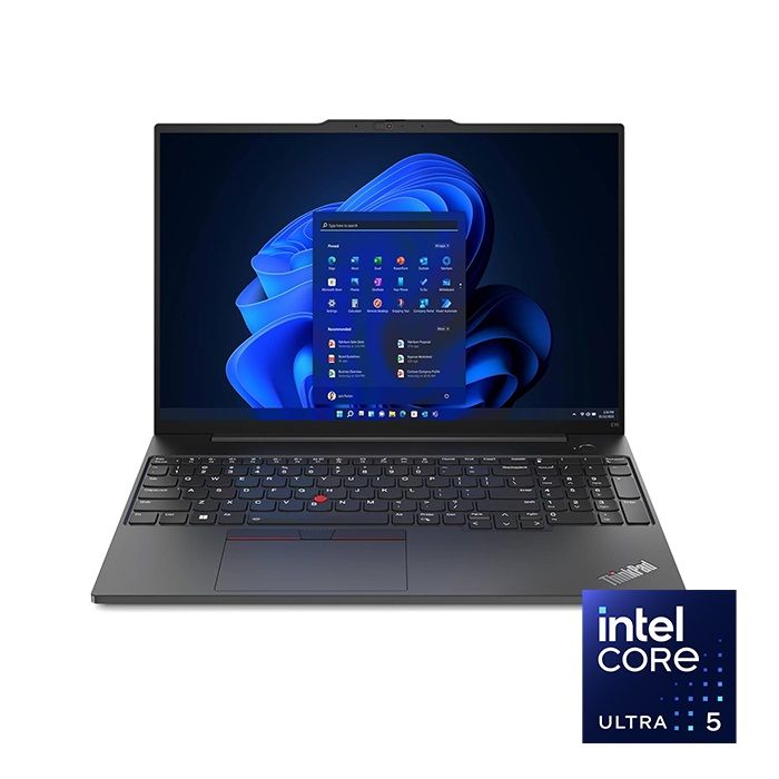 لابتوبLenovo Thinkpad E16 Gen 2 انتل كور الترا 5 125Uرامات 8جيجابايت هارد512 جيجابايت 16 بوصة WUXGA  كارت شاشة  Intel Graphics اسود 