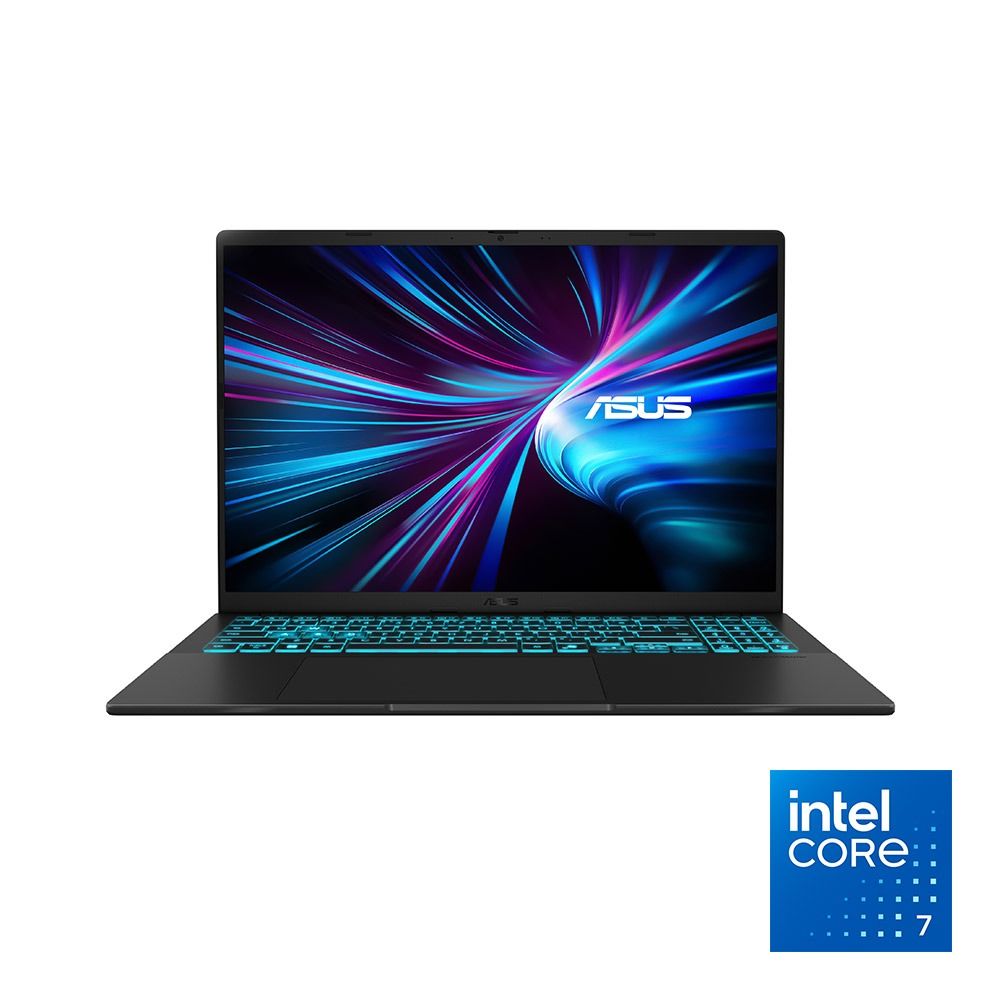 لابتوب أسوس Vivobook V3607VH-RP007W معالج Intel Core 7 240H رامات 16 جيجا هارد 1 تيرا PCIe G4 SSD كارت شاشة NVIDIA RTX 5050 8GB شاشة 16" WU ويندوز 11 اسود
