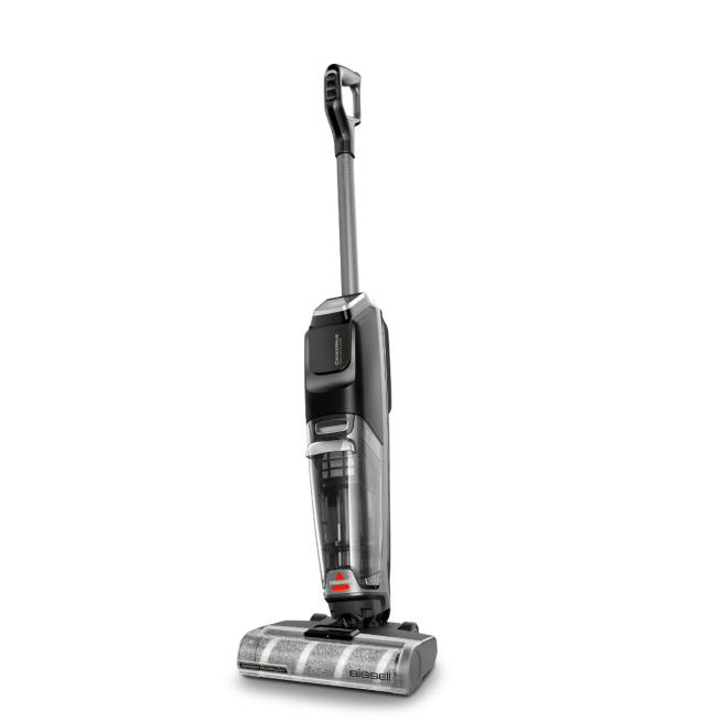 مكنسة بيسيل  Crosswave Omniforce Edge Cordless 4000E  لاسلكية متعددة الأسطح للتنظيف الجاف والرطب  220 فولت سعة 660 مل أسود × رمادي ضمان سنتين 