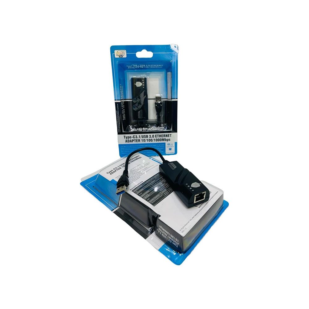 بوينت كابل أدابتر - من USB إلى LAN جيجابت - 10/100/1000 