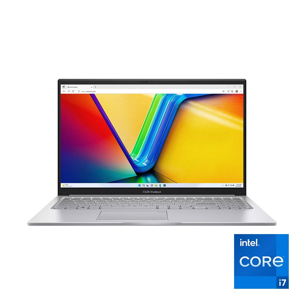 لابتوب اسوس Vivobook X1605VA-OACH007W  معالج Intel Core i7 13620H رامات  16 جيجا هارد 512 جيجا M.2  كارت شاشة Intel UHD شاشة OLED "16 ويندوز 11 فضي
