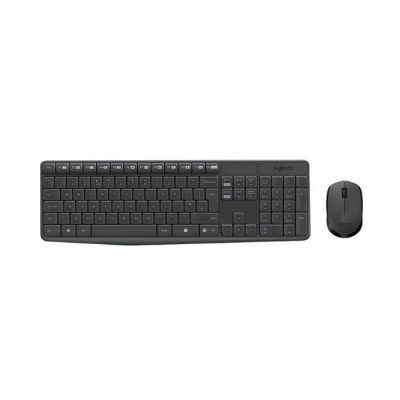 لوجيتك®كومبو لوحة مفاتيح وماوس لاسلكية  MK235 