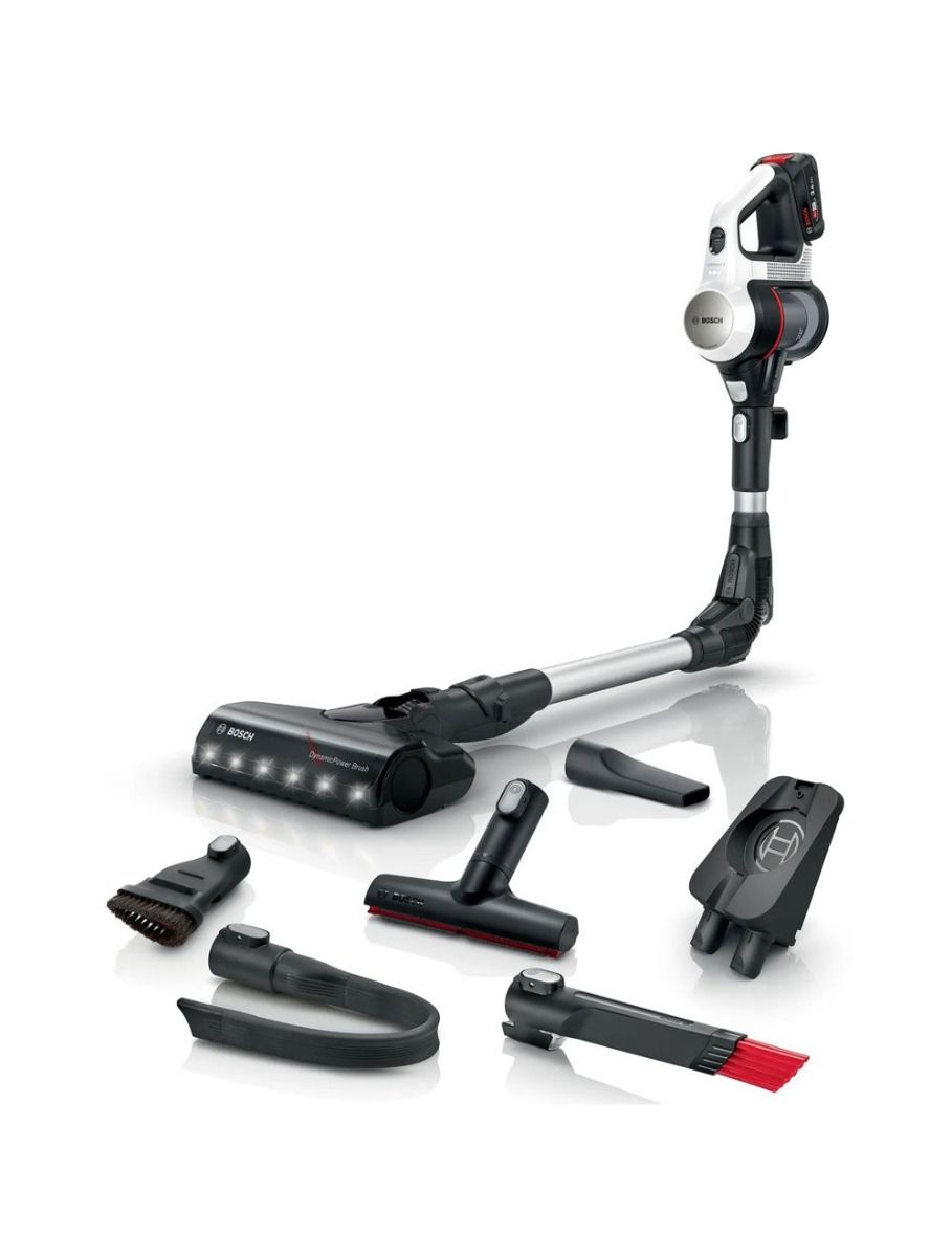 مكنسة Bosch Unlimited 7 بدون كيس قابلة لإعادة الشحن بجهد 18 فولت عصا يدوية (Stick & Handheld) أسود - BCS711XXL