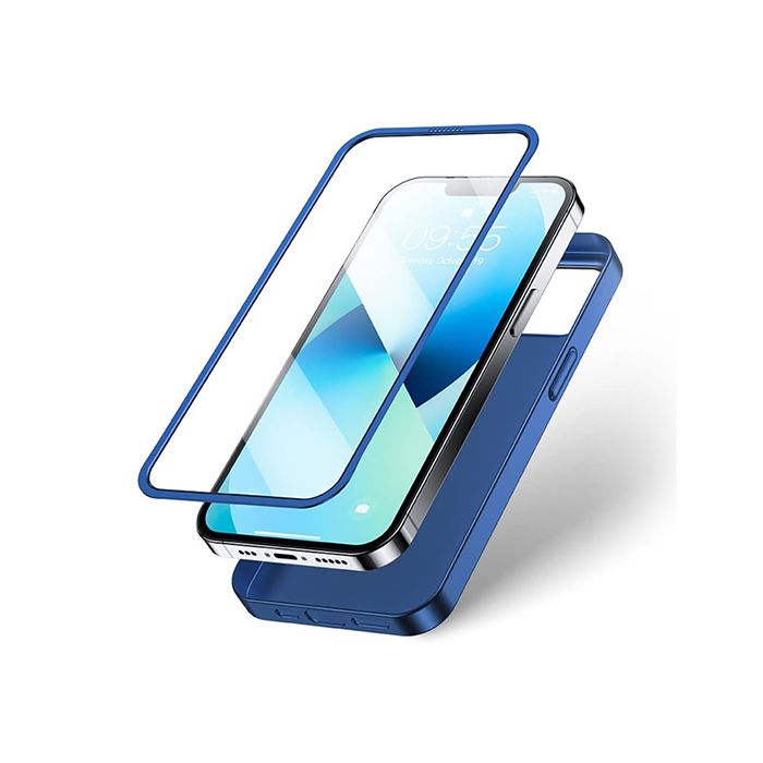 جوي روم JR-BP927 جراب هاتف وقائي (جراب هاتف + واقي شاشة) لهاتف Iphone 13 Pro - أسود