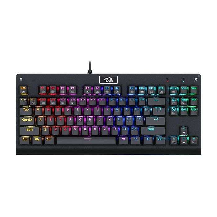 K568 ريدراجون لوحة مفاتيح جيمينج سلكي مفتاح أزرق Rainbow