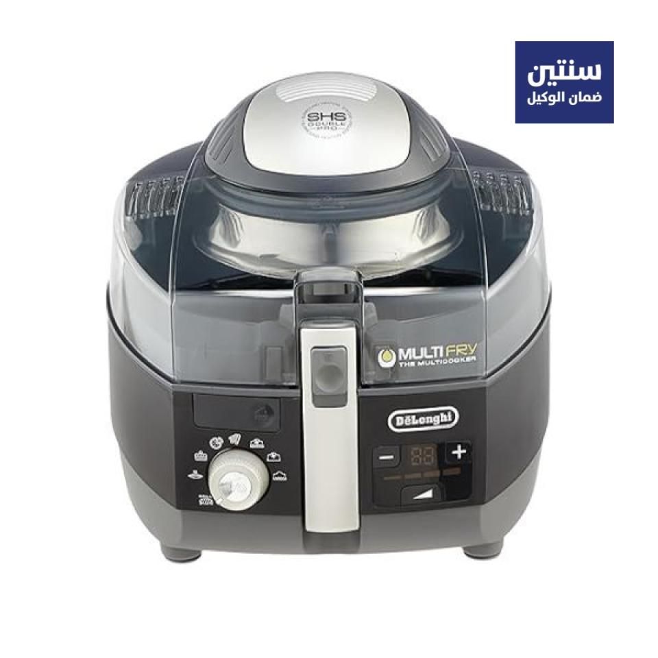 قلاية هوائية ديجيتال - 1.7 كجم - 2300 واط - ديلونجي- ضمان سنتين من الوكيل- أسود - Fh1396