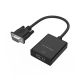 جراند محول من VGA إلى HDMI مع علبة تحويل.