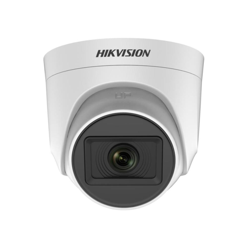 Hikvision DS-2CE76D0T-EXIPF كاميرا مراقبة Dome 2MP حتى 30m IR، عدسة 2.8mm، IP67