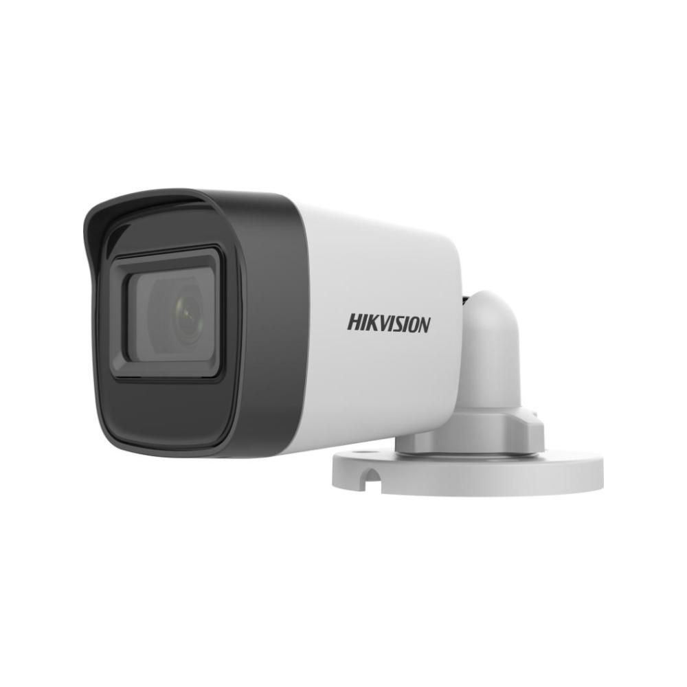 Hikvision DS-2CE16D0T-ITF كاميرا مراقبة Bullet خارجية 2MP بمدى IR يصل إلى 40م وعدسة 3.6mm وتصنيف IP67