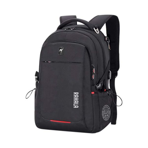 Rahala 740 - 15.6 Inch Laptop Bag Travel Backpack waterproof - Black