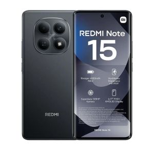 شاومى ريدمى نوت 15 5G رامات 8 جيجابايت 256 جيجابايت اسود 