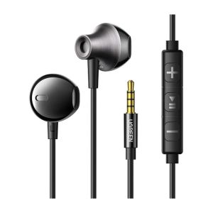 UGREEN Wired Earphones 3.5mm Black – EP106