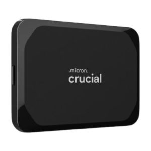  هارد SSD خارجي محمول Crucial X9 بسعة 2 تيرابايت واجهة USB 3.2 Gen 2 – سرعة تصل إلى 1050 ميجابايت/ثانية أسود - CT2000X9SSD9
