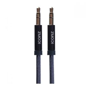  ICONZ AUX Cable, 1 Meter, Grey - JCP1T