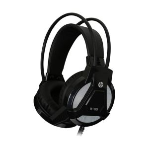 HP H100 Wired Gaming Headset With Mic - Black