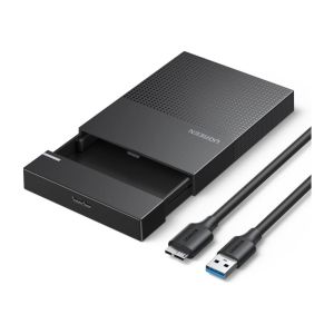 حافظه ومحول UGREEN US221 30848 بحجم 2.5 بوصة مع كابل Micro-B إلى USB-A 3.0