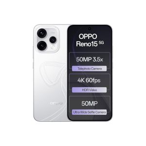 أوبو رينو 15 - 12 جيجابايت - 512 جيجابايت - 5G - ابيض 