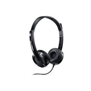 Rapoo Wired On-Ear Headphone with Mic Black - H120