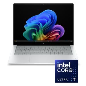 لابتوب HP OmniBook X NGAI 14-ka0000ne معالج Intel Core Ultra 7 356H رام 16GB DDR5 تخزين 1TB SSD M.2 كارت شاشة Intel Graphics شاشة 