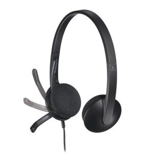 Logitech® Corded USB Headset H340 - EMEA - BLACK
