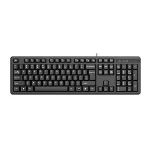 A4Tech KKS-3 Membrane Keyboard Wired USB-A Arabic Layout