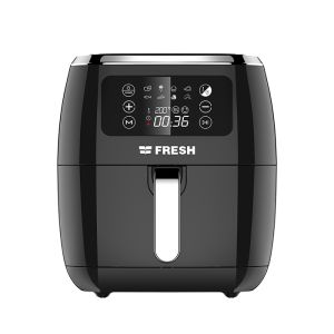 Fresh Digital Air Fryer, 5.5 Liters, 1800 Watt, Black Silver - AFF1800B