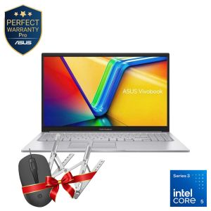 لابتوب ASUS 15 X1504MA-BQL855W، معالج Intel Core 5-320 رامات 8 جيجا هارد SSD 512 GB M.2 كارت شاشة  Intel شاشة 