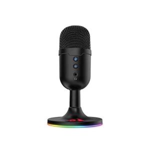 ميكروفون USB للبث ريدراجون بولسار، اسود -GM303