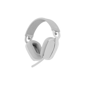 سماعة LOGITECH ZONE Vibe 100  بلوتوث Over ear 20hrs ابيض 