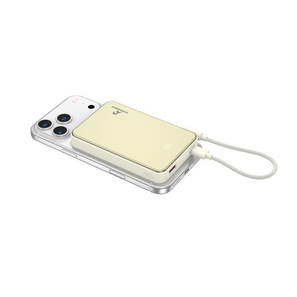 Systemmax SMPB PD 20W Power Bank with 15W Wireless Charging