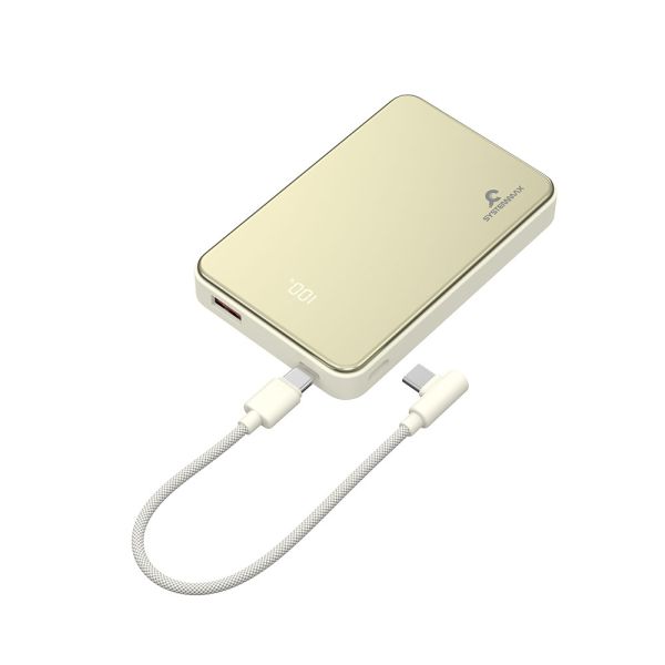 Systemmax SMPB PD 20W Power Bank with 15W Wireless Charging