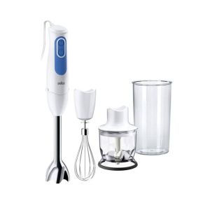 MQ3025 هاند بلندر مالتى كويك 3 من براون - 700 وات + كبة + وعاء 