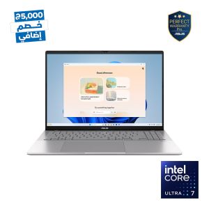 اسوس فيفو بوك S16 S3607CA-SH070W -انتل الترا 7 255 اتش -رامات 16 جيجا بايت - هارد 1 تيرا -14انش -ويندوز11 هوم  