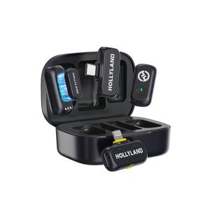 هولي لاند لارك A1 ديو – ميكروفون لاسلكي – أسود