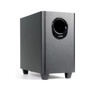 مكبر صوت F&D 2.1CH مع مضخم صوت سلكي أسود - HT-330
