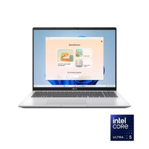 لابتوب اسوس Vivobook 16 X1607CA-UL005W بمعالج Intel Core Ultra 5 225H الرامات 16 جيجا  الهارد 512 جيجا SSD كارت شاشة Intel شاشة WUXGA 