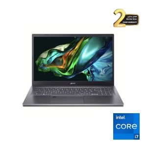 ايسرA15-51M-754R - انتل كور اى 7  (13620H) - رامات 16 جيجابايت - 512 جيجابايت- شاشة 15.6 انش فل اتش دى - انتل يو اتش دى جرافيك - ضمان سنتين