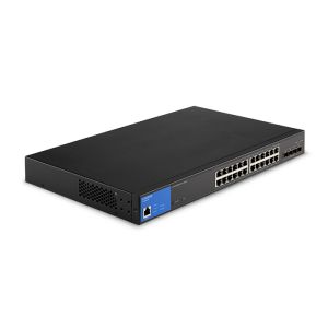 Linksys LGS328C 24-Port Managed Gigabit Ethernet Switchwith 4 10G SFP+ Uplinks