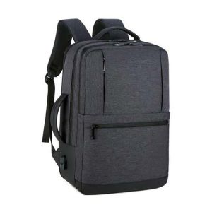 Meinaili 1908-Wl 15.6 Business Waterproof Laptop Backpack - USB Outport -Dark Gray
