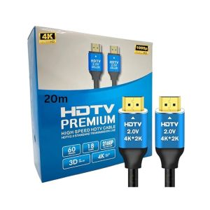 جراند كابل إتش دي إم آي إلى إتش دي إم آي - 4 كي - 20 متر - GRAND-HDMI-4K-20M
