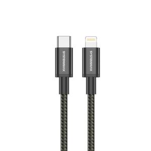 سيستم ماكس كابل c to lاسود مضفر - N29