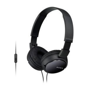 سماعة رأس سوني سلكية أسود- MDR-ZX110AP/B