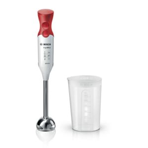  بوش خلاط يدوي ErgoMixx سعة 600 مل 450 وات ابيض&احمر - MSM64110