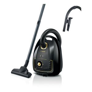  بوش سيريس 4 مكنسة كهربائية  بحاوية بكيس 2200 وات اسود - BGL38GOLD