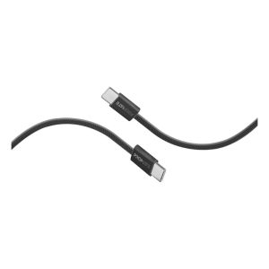 بروميت – كابل USB-C – أجهزة USB-C – شحن سريع بقدرة 60 واط – نقل بيانات وشحن فائق السرعة – غلاف من القماش المضفر