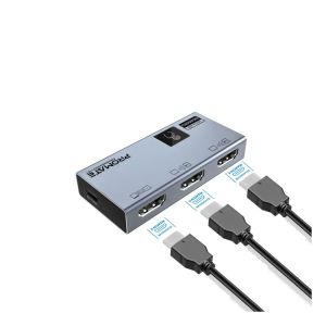 بروميت – محوّل HDMI – أجهزة التلفاز والشاشات – دعم 8K عند 60 هرتز – تحكم باللمس الذكي – توصيل وتشغيل فوري