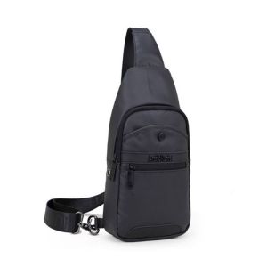 Arctic Hunter13001 Waterproof Chest Bag Shoulder Bag Travel Crossbody - Black