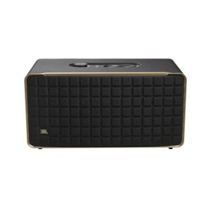 مكبر صوت JBL Authentics 500 الذكي المحمول بتصميم كلاسيكي وتقنية بلوتوث وصوت قوي وواي فاي - JBLAUTH300BLKUK